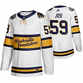 Predators 59 Roman Josi White 2020 Winter Classic Adidas Jersey,baseball caps,new era cap wholesale,wholesale hats